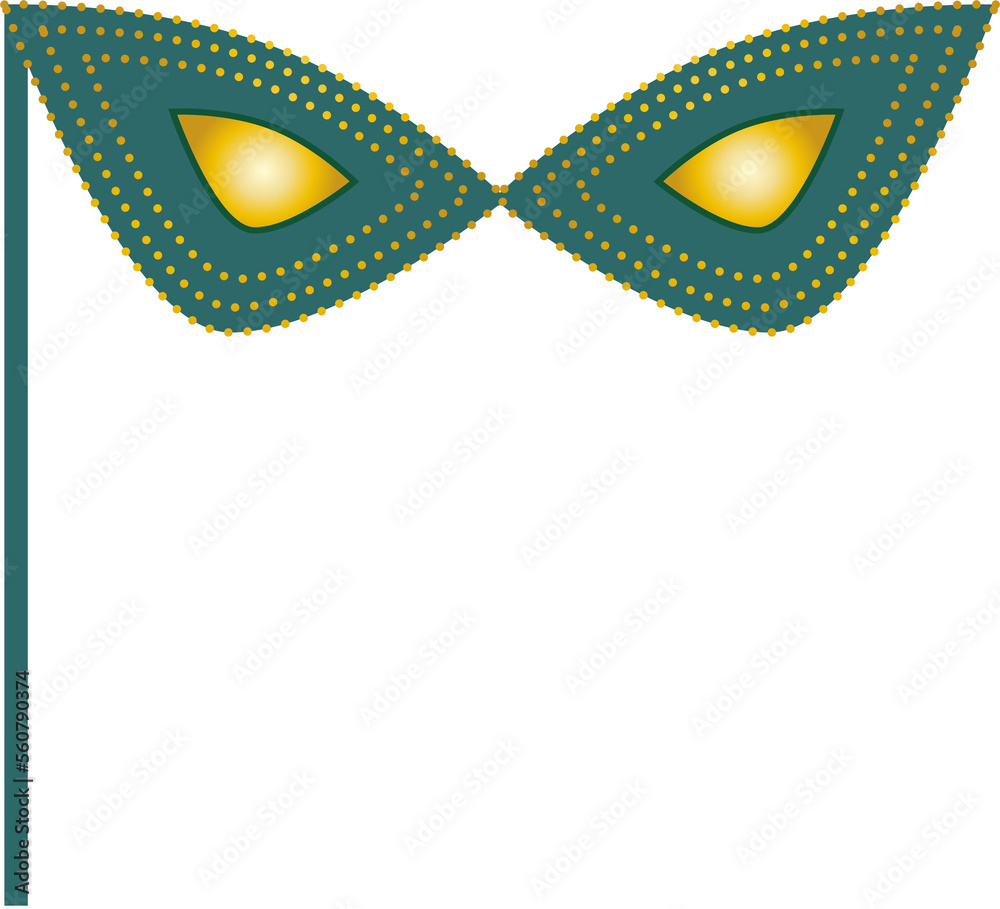 Mardi Gras carnival mask Design element Mardi Gras carnival mask Design element