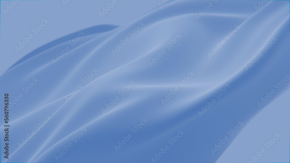 Abstract tenderness blue silk background luxury wave cloth satin pastel ... image.