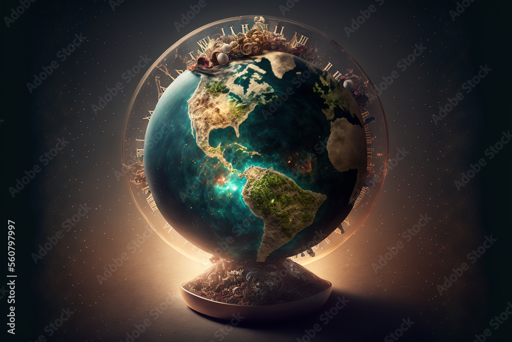 Planet Earth Environment Interaction Generative AI Planet Earth Environment Interaction Generative AI