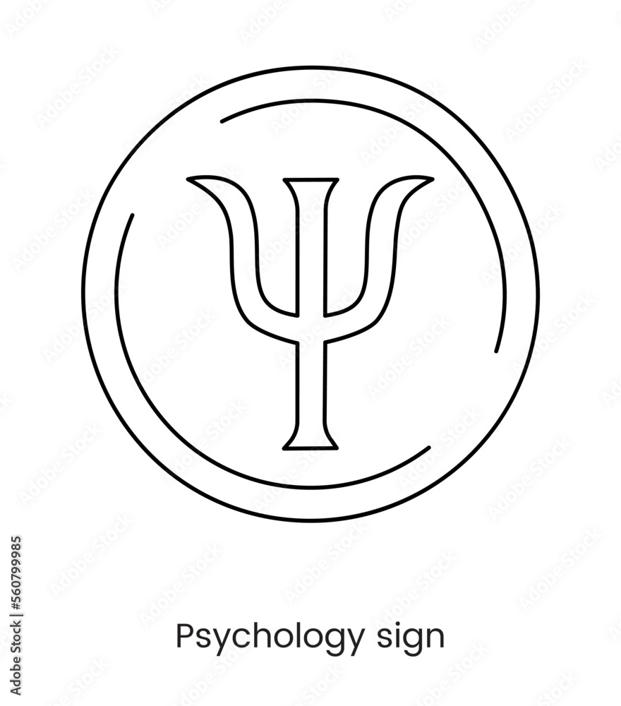 psychology icon vector