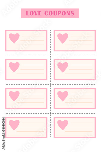 Love coupons