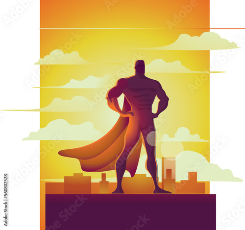 Hero at Sunset