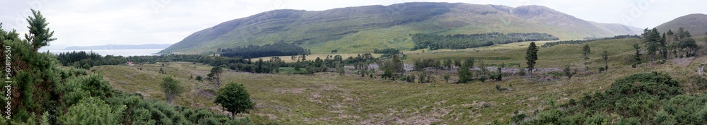 Glen panorama - Camusterrach - Applecross - Wester-Ross - Scotland - UK