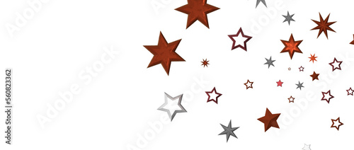 stars background  sparkle lights confetti falling. magic shining Flying christmas stars on night