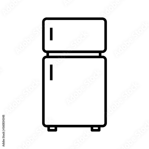 refrigerator vector icon