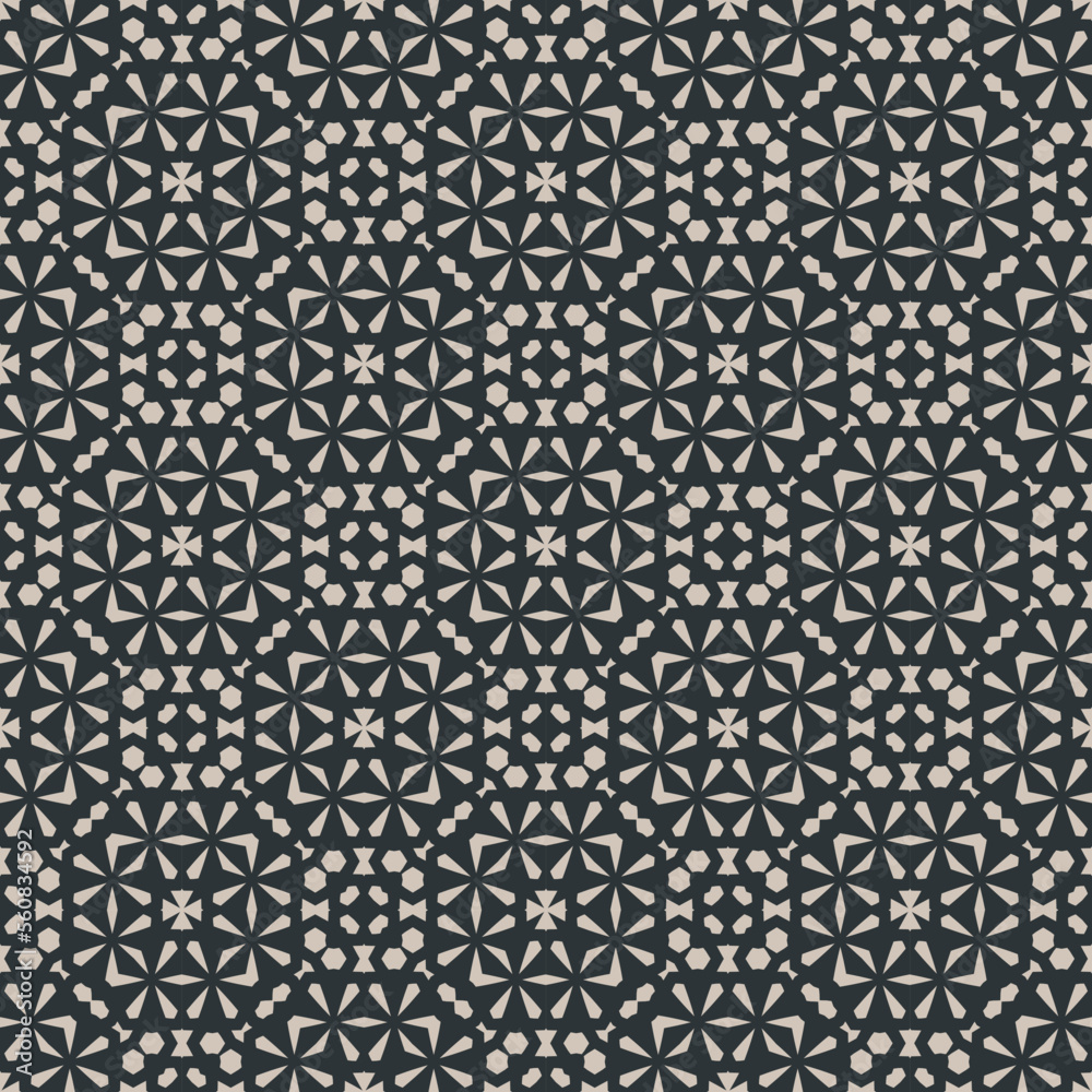 Geometric pattern. Seamless vector background. Ethnic graphic design.	
