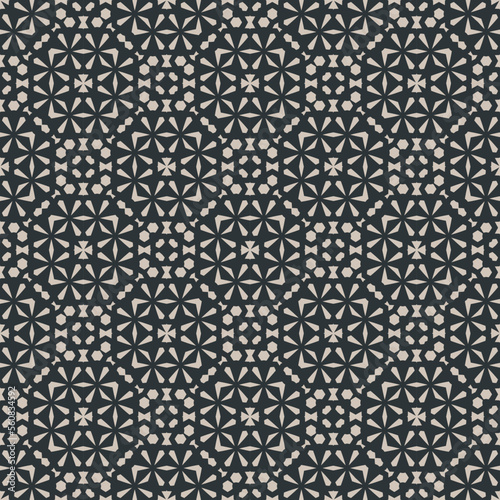 Geometric pattern. Seamless vector background. Ethnic graphic design. 