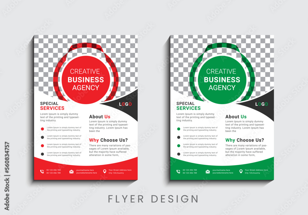 Modern and creative professional corporate business flyer template design in a4 Modern and creative professional corporate business flyer template design in a4