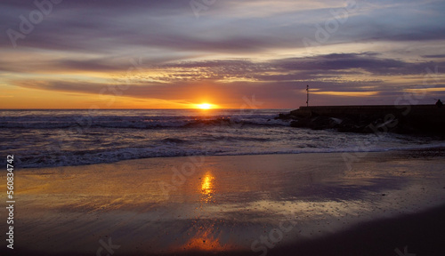 sunset on the beach © Andrea D'Angiolo