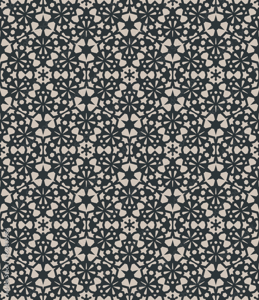 Geometric pattern. Seamless vector background. Ethnic graphic design.