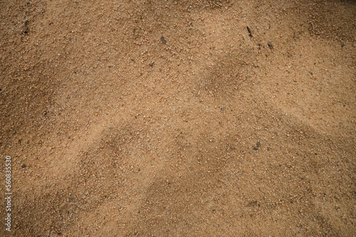 Sand texture background closeup ground