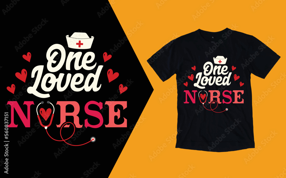 One Loved Nurse T shirt, Nurse Valentines Day T shirt One Loved Nurse T shirt, Nurse Valentines Day T shirt
