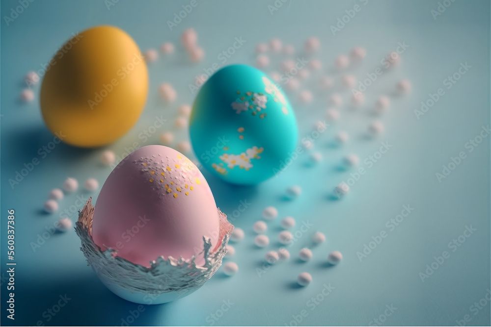 bright colorful egg, symbol of easter, created by ai bright colorful egg, symbol of easter, created by ai