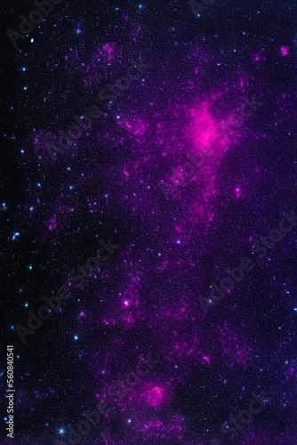 Abstract space nebula backgrounds. IA technology © inteamvideo
