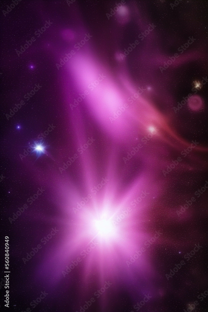 Fototapeta premium Abstract space nebula backgrounds. IA technology