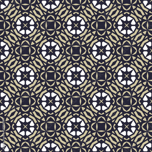 Geometric pattern. Seamless vector background. Ethnic graphic design.	