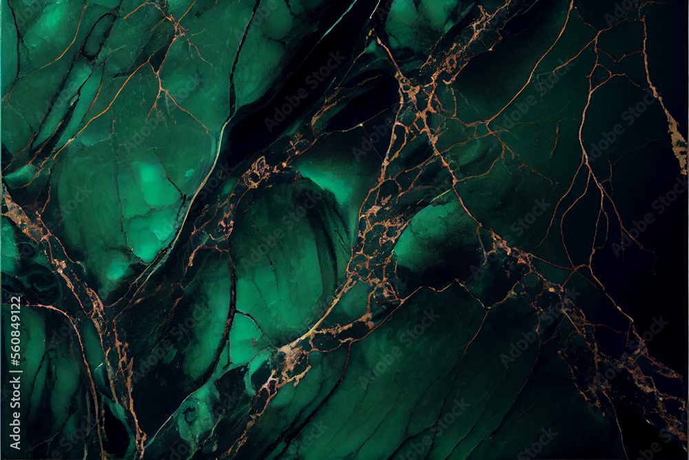 Fototapeta premium Emerald Green Marble texture 