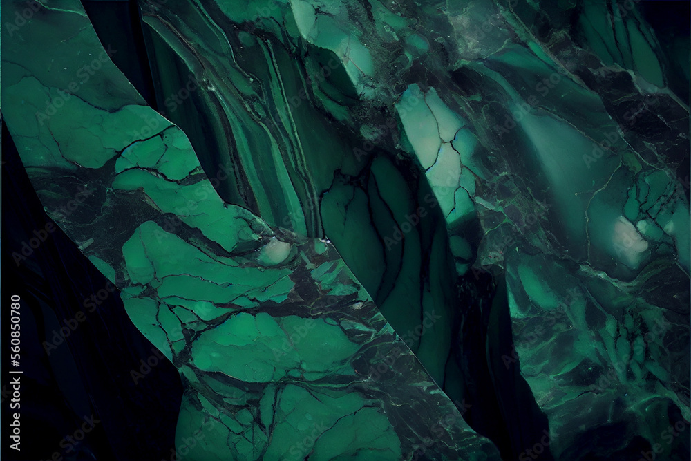 Fototapeta premium Emerald Green Marble texture 