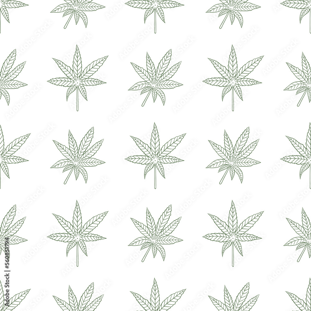 vector graphic seamless pattern with medical cannabis vector graphic seamless pattern with medical cannabis
