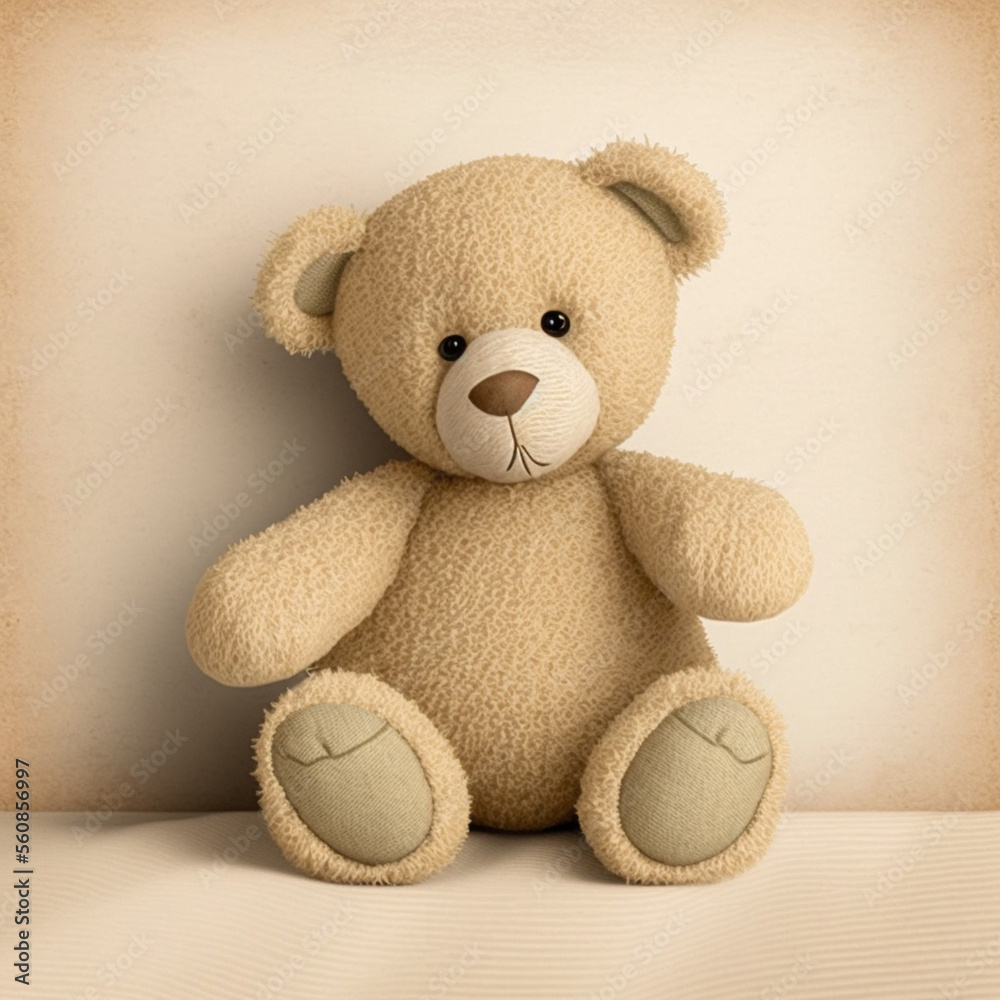 Teddy bear. Generative AI. Teddy bear. Generative AI.