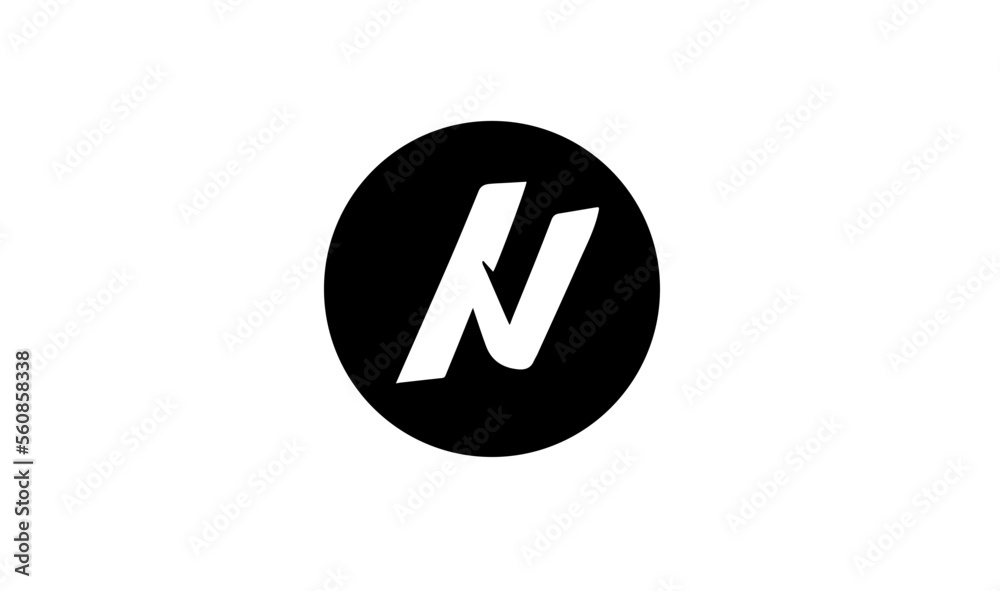 N Circle Badge Symbol, N Circle Symbol N Circle Badge Symbol, N Circle Symbol