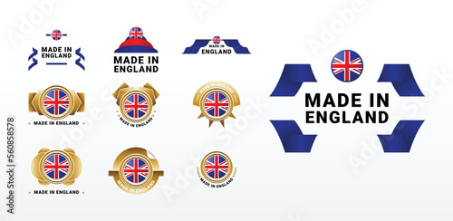 Made In England Label Product Design
