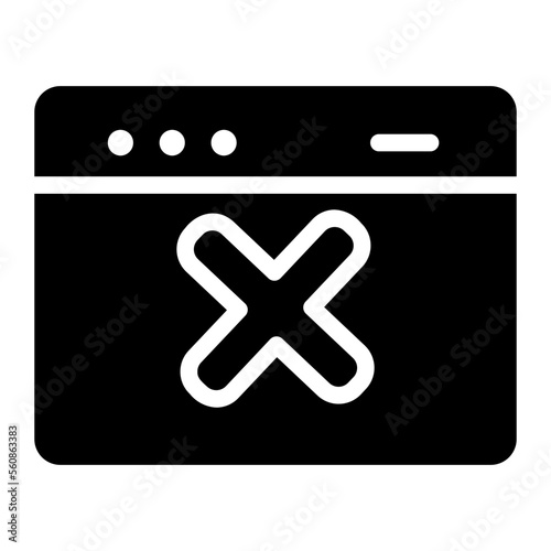reject icon