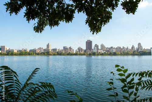 Buildings by Jacqueline Kennedy Onassis Reservoir in New York City