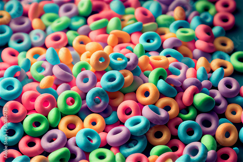 Colorful background with mu...
