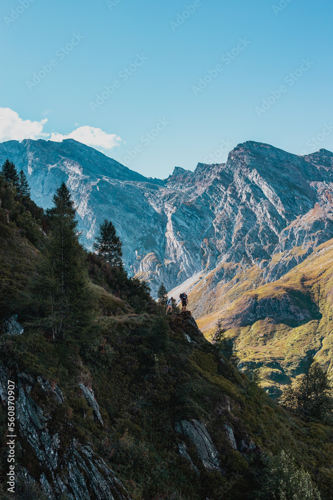 Italian Alps Mountains view