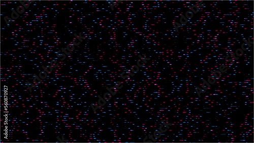 Directional neon lines geometric background. Data flow.