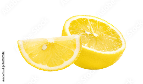 lemon on transparent png