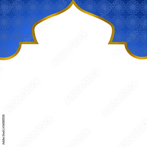 blue islamic background