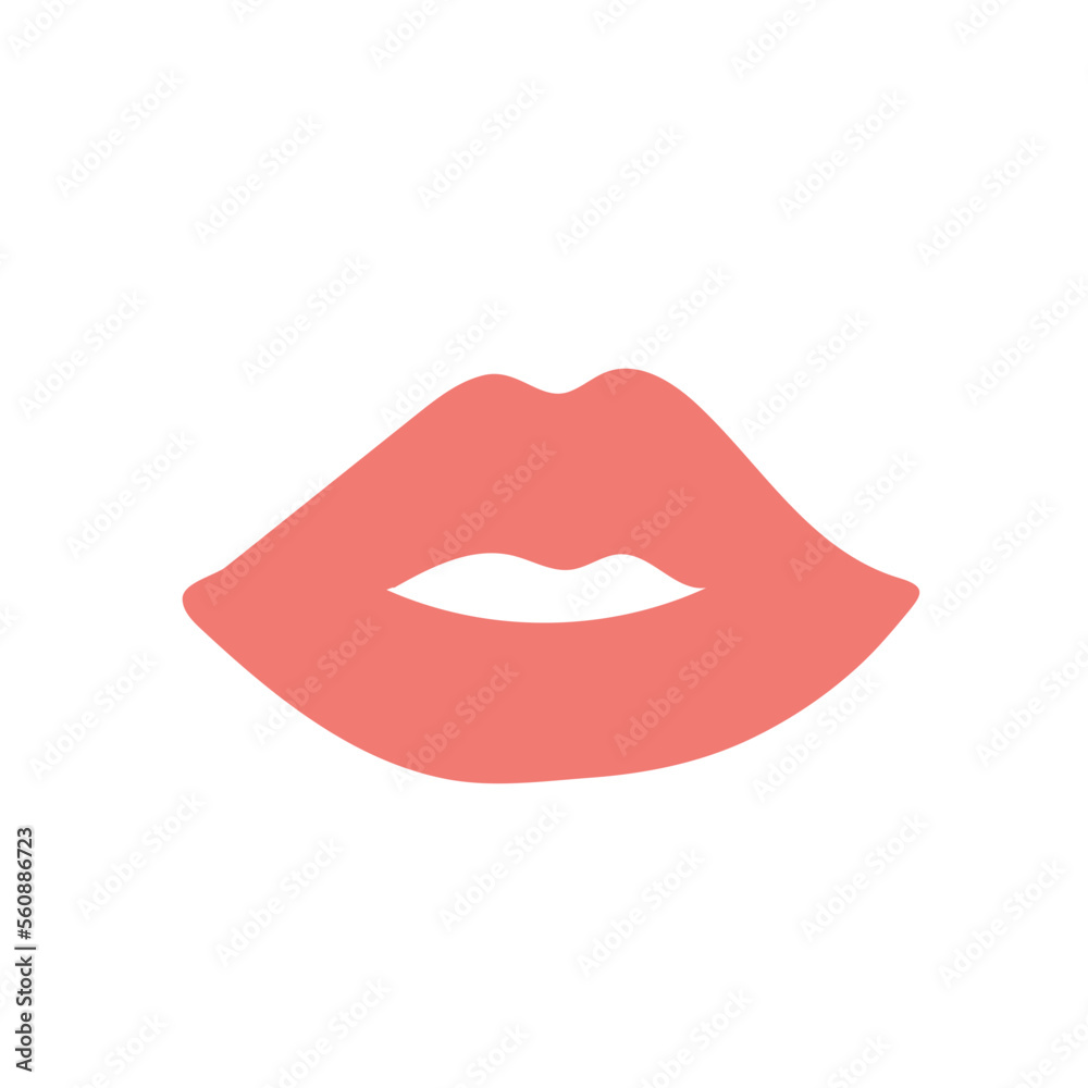 kiss flat icon