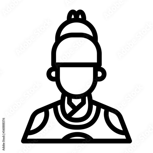 emperor line icon