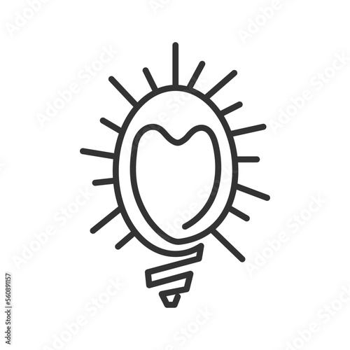 Lightbulb Logo Design template Icon Illustration Brand Identity