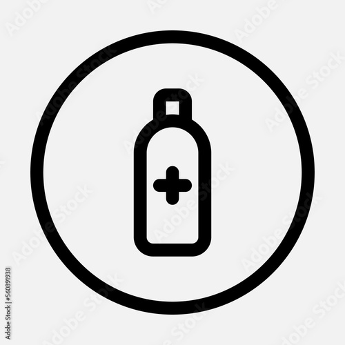 Antidote icon in line style, use for website mobile app presentation photo
