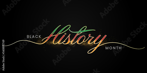 Black History Month Vector Template Design Illustration, African American History. can use for, landing page, Black History Month Vector Templat, ui, web, mobile app, poster, banner, flyer, background