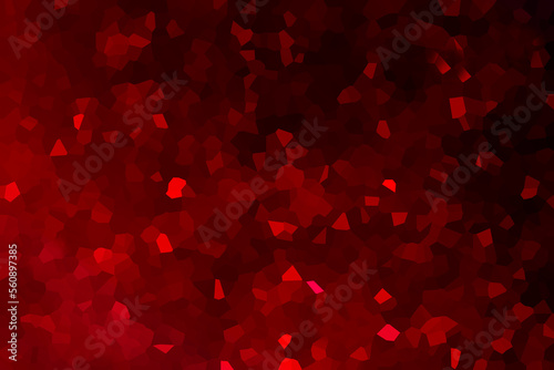 Abstract blurred glitter background on dark red gradient colour. Ideal as wallpaper,banner,sale brochure design etc., 