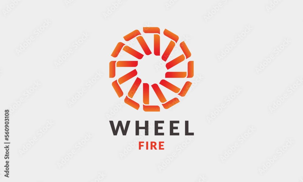 Logo wheel, minimalis, vektor, automotive, transportation, and industry