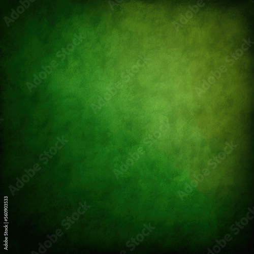 green grunge background, generative ai