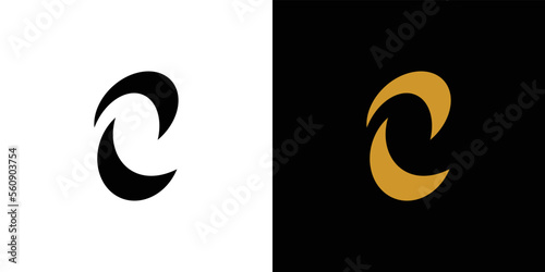 Modern and elegant C logo design