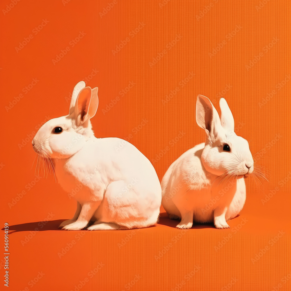 bunny rabbit generate by AI bunny rabbit generate by AI