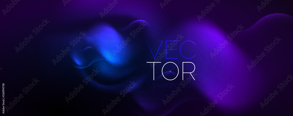 Neon glowing waves, magic energy space light concept, abstract background wallpaper design Neon glowing waves, magic energy space light concept, abstract background wallpaper design