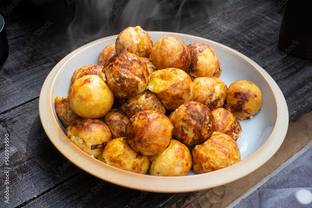 たこ焼き作り たこ焼き作り