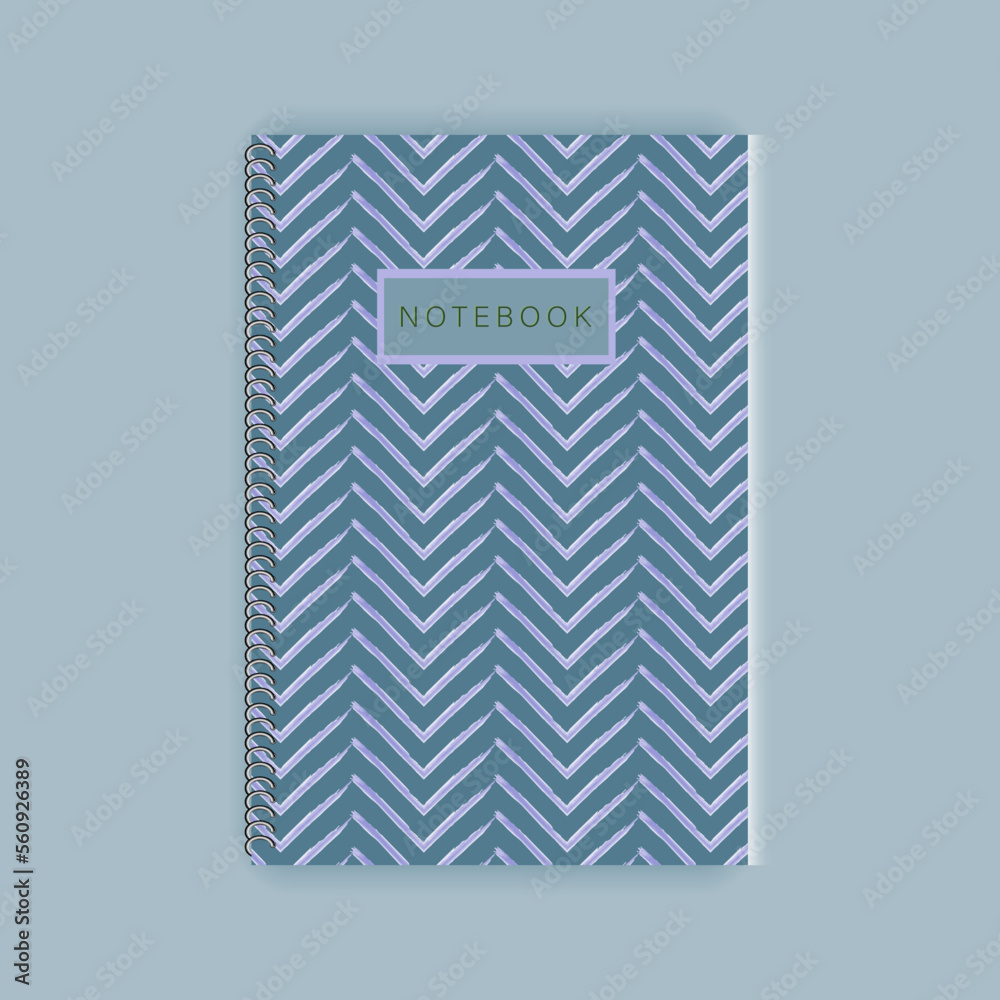 BLUE Notebook Cover Design With Grey Color, notebook cover designs BLUE Notebook Cover Design With Grey Color, notebook cover designs