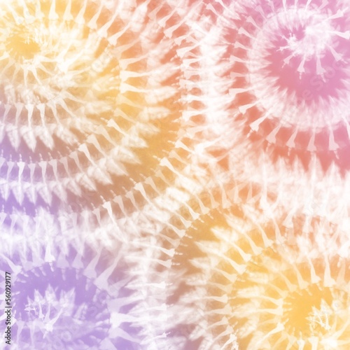 Pastel Colorful Ombre Gradient Tie Dye Background