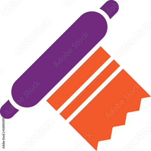 Plastic wrap Vector Icon Design Illustration