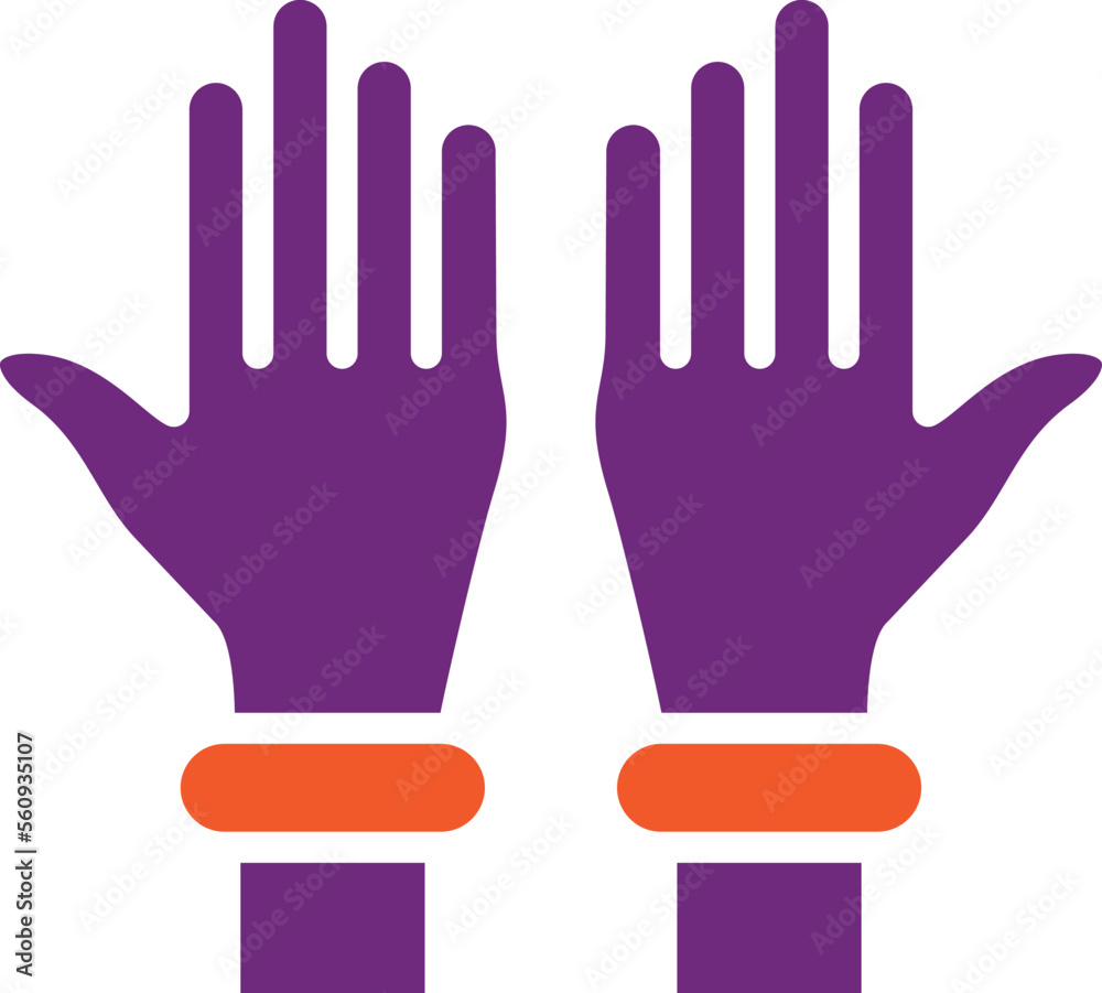 Plastic gloves Vector Icon Design Illustration Plastic gloves Vector Icon Design Illustration