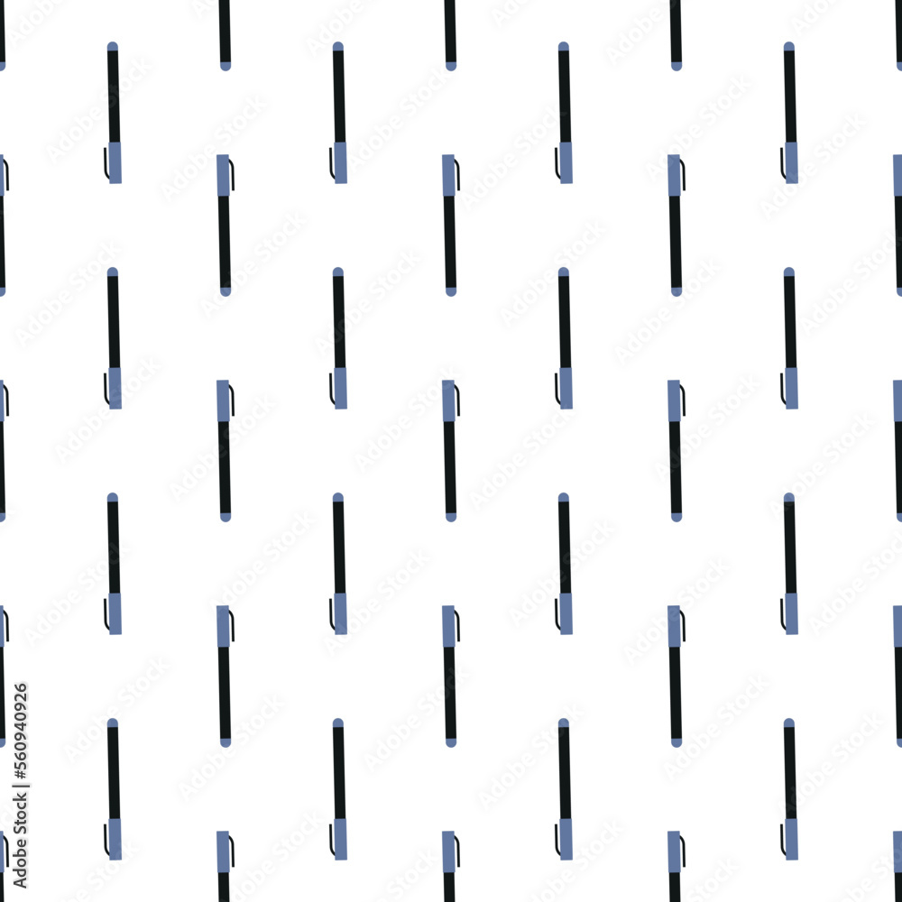 Pen, great design for any purposes. Doodle vector seamless pattern. Perfect print for giftware or stationery Pen, great design for any purposes. Doodle vector seamless pattern. Perfect print for giftware or stationery